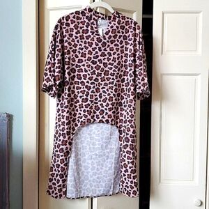 Animal Print Smock, Size M.